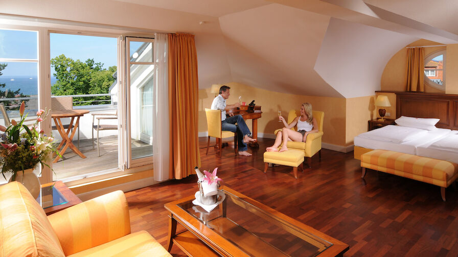 Zimmer im Hotel 4 Jahreszeiten Kühlungsborn an der Ostsee